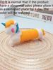 1pc-Telescopic unicorn tube decompression creativity, versatile venting, cat teasing toy, random tube color
