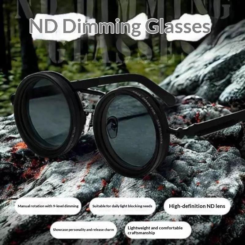 ND Filter Anti-glare Polarised Sunglasses UV400 Lightweight Fishing Eyewear with Portable Case for Travel Hiking