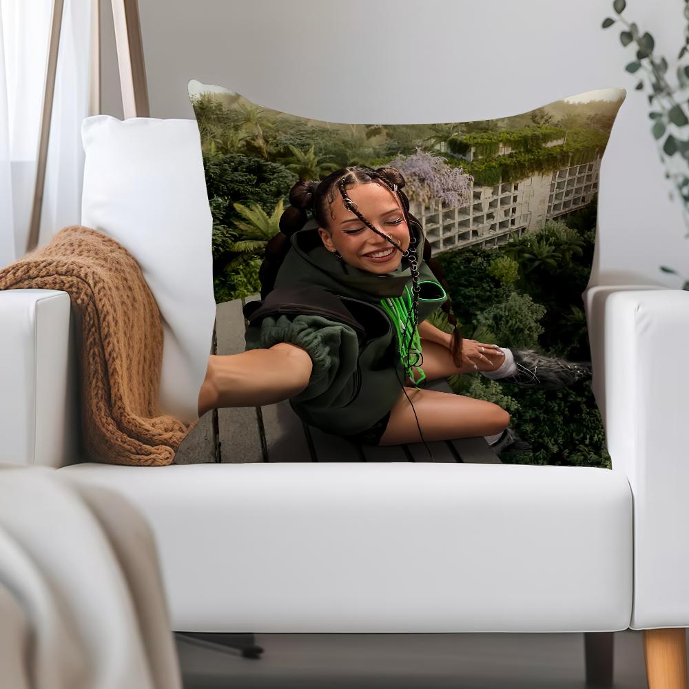 Singer N-nina Chuba Ich Lieb Mich Pillow Case Applicable Space For Guest Rooms Interiors Cars Office House Decoration