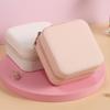 Portable Travel Jewelry Box Jewelry Organizer Display Jewelry Case Leather Earring Ring Necklace Storage Box