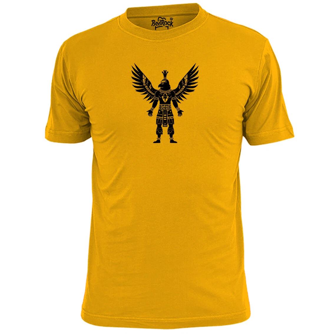 

Mens Aztec Eagle Warrior T shirt Mexico Mesoamerican Civilization 4XL