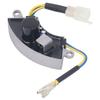 Voltage Regulator Aluminum Case Single Phase AVR Regulator Rectifier for 3KW Gasoline Generator 60‑1
