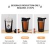 Unisex Personalized Electric Mixing Cup High Temperature Resistance Water Cup For Outdoor Activities