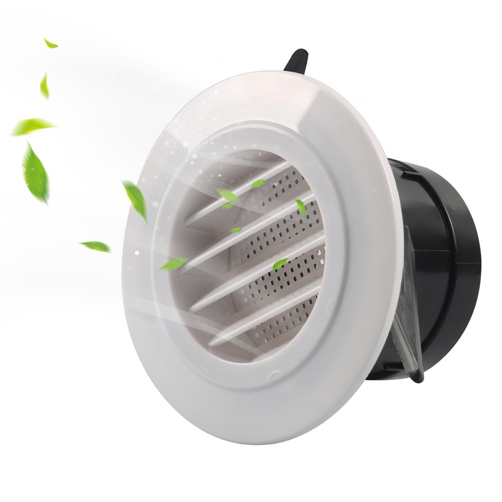 Upgradovaný kulatý ventilační mřížka Kryt mřížky Podhledový ventil Snadná instalace pro koupelnu Kancelář Kuchyň Ventilace