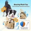 Dog toy plush vibrating ball pet voice automatic walking dancing crab cat dog toy fun interaction rechargeable pet toy for dog