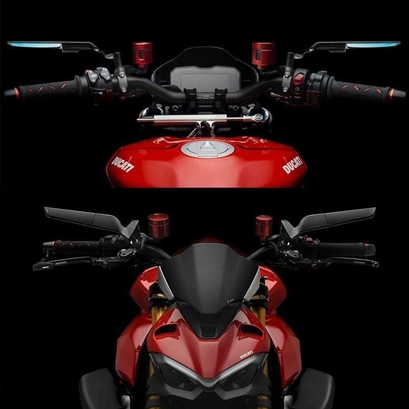 For Aprilia GPR250R APR250 RS660 RS125 RS250 RSV4 Motorcycle Accessories Mirrors Wind Wing Adjustable Rotating Rearview Mirror