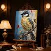 DIY Pearl Painting Set The Little Bird Pattern Home Decoration Handmade Sticky Diamond Creative Canvas Pearl Art Painting Crafts Perfect Gift