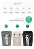 Shu Shi Foldable Waterproof Oxford Cloth Laundry Tote Bag with Round Handles