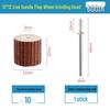 3mm Sandpaper Flap Disc for Metal Grinding, Polishing, and Rust Removal - Electric Grinder Attachment