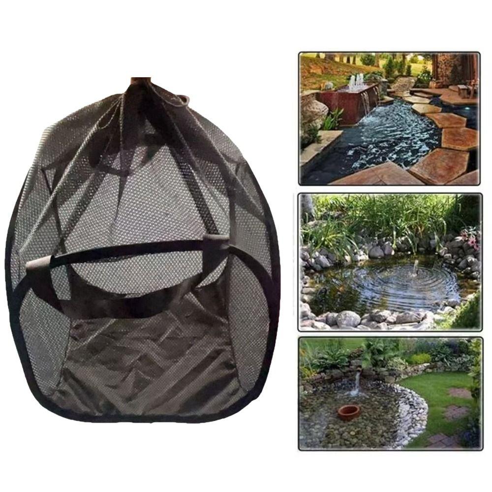 Drawstring Pump Filter Bag Anti-Block Pond Filter Net Barrier Filter Mesh Aquatic Pond