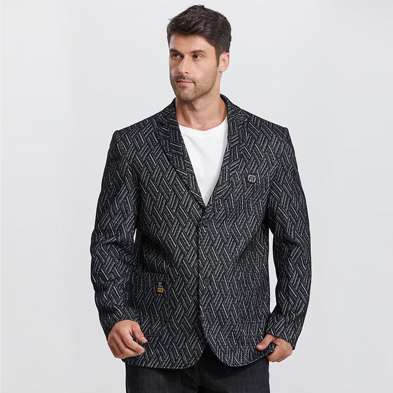 Dibinze Men's Plus Size Casual Blazer