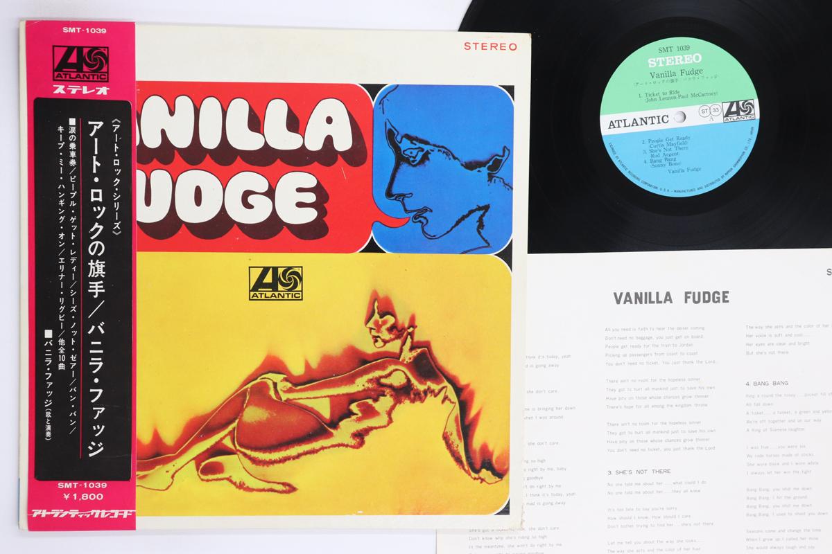 LP Пластинка VANILLA FUDGE Vanilla Fudge SMT1039 ATLANTIC 1968 Япония Оби Рок Б/У