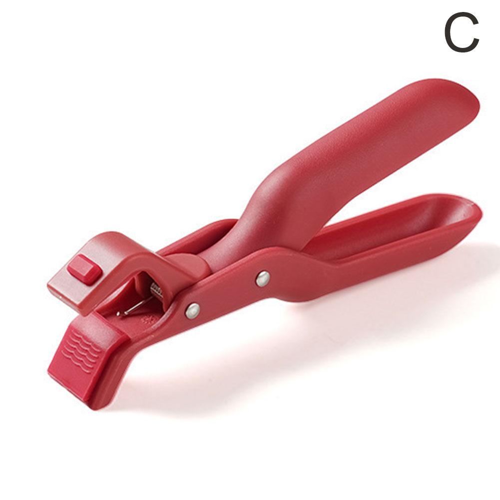 Multi-Purpose Anti-Scald Bowl Holder Clip for Kitchen Nylon Chuckle Clamp Bowl Dish Pot Holder Anti-hot Clip Kitchen Access V8W1