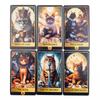 Cat Tarot 78 Card Deck English Version Board Game Divination Tools for Fun Fortune Telling Cards