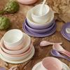 Wenlunshan Pebble Pink Ceramic Dinnerware Set