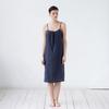 Linen Slip Dress Women Sleeveless Adjustable Strap Casual Summer Dress
