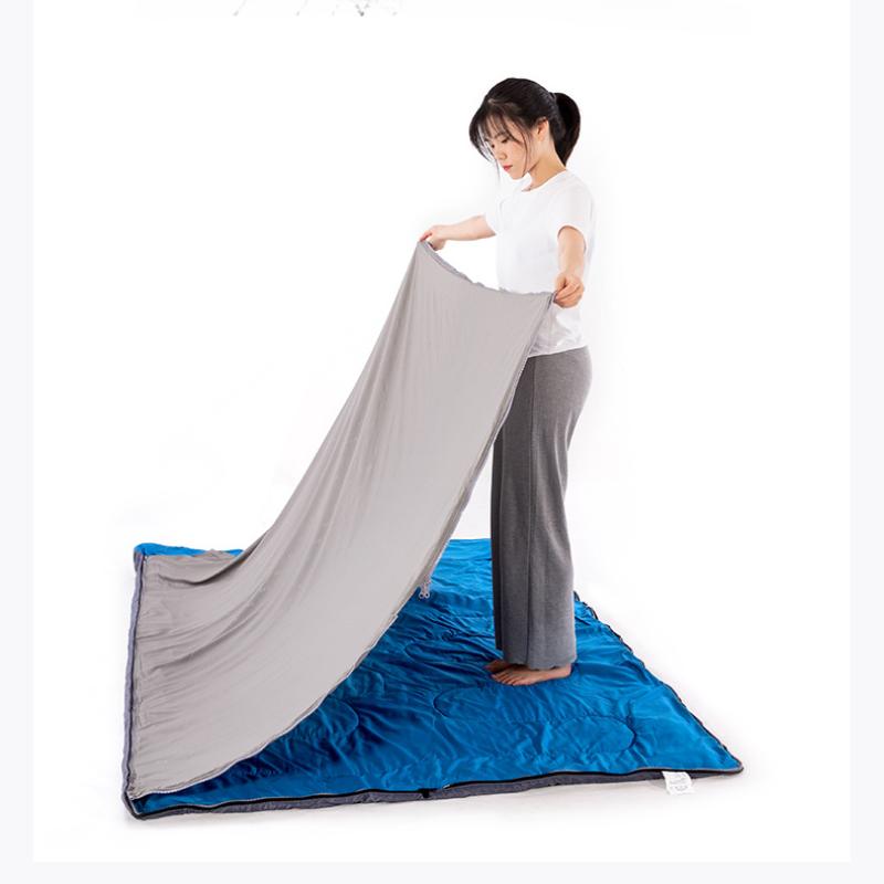 Couple Twin Sleeping Bag Widened and Thickened for Warm Outdoor Camping Sleeping Bag Indoor Lunch Rest Adult Twin Cotton Sleeping Bag