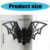 Festival Wood Spiderweb Shape Wall Mount Shelf for Halloween Decors Wall Floating Shelf Hanging Storage Rack for Party