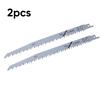 2pcs S1531L Reciprocating Sabre Saw Blades 9.5" 240mm For Cutting Metal Wood