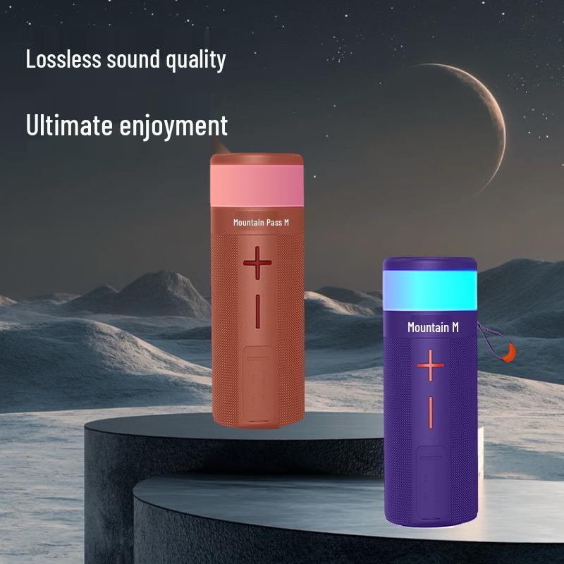 L-43 Bluetooth Speaker: Hi-Fi Sound, Long Battery, Dazzling Lights, Surround Sound, Desktop Voice Calls