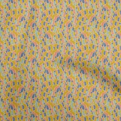 Cotton Flex Olivgrün Stoff Abstrakt Diy Kleidung Quilting Stoff Druck Stoff Meterware 40 Zoll