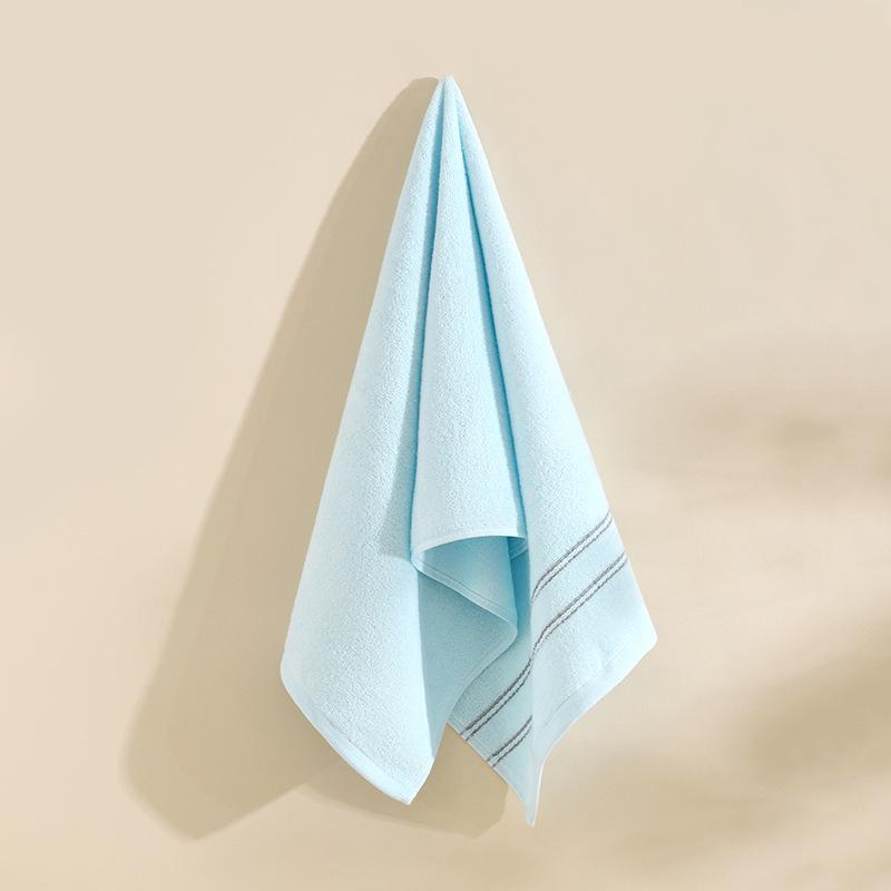 Class A Large Absorbent Cotton Bath Towel - Thickened, Adult Size, Polyester-Cotton Blend