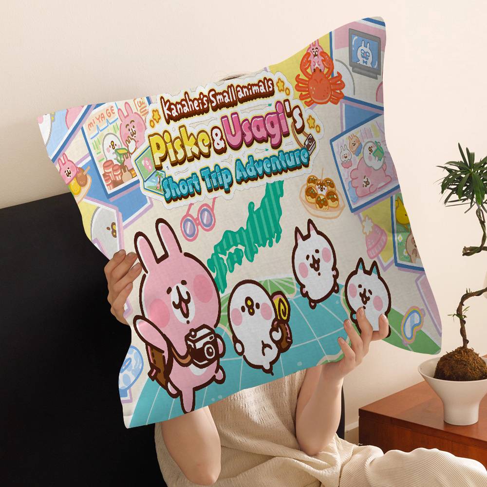 I-Illustrator K-Kanahei Stitch Lucky Dragon pillow cover sofa cushion cover home room decoration children gift