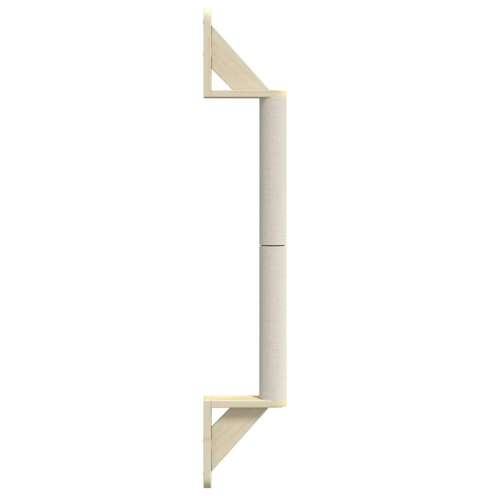 Vidaxl Mocowany Na Ścianie Drapak Dla Kota, 109 Cm, Sizalowy