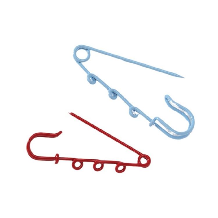 12pcs/Bag Brooch Pins Colorful Safety Pin DIY Crafts Sewing Supplies Accessories