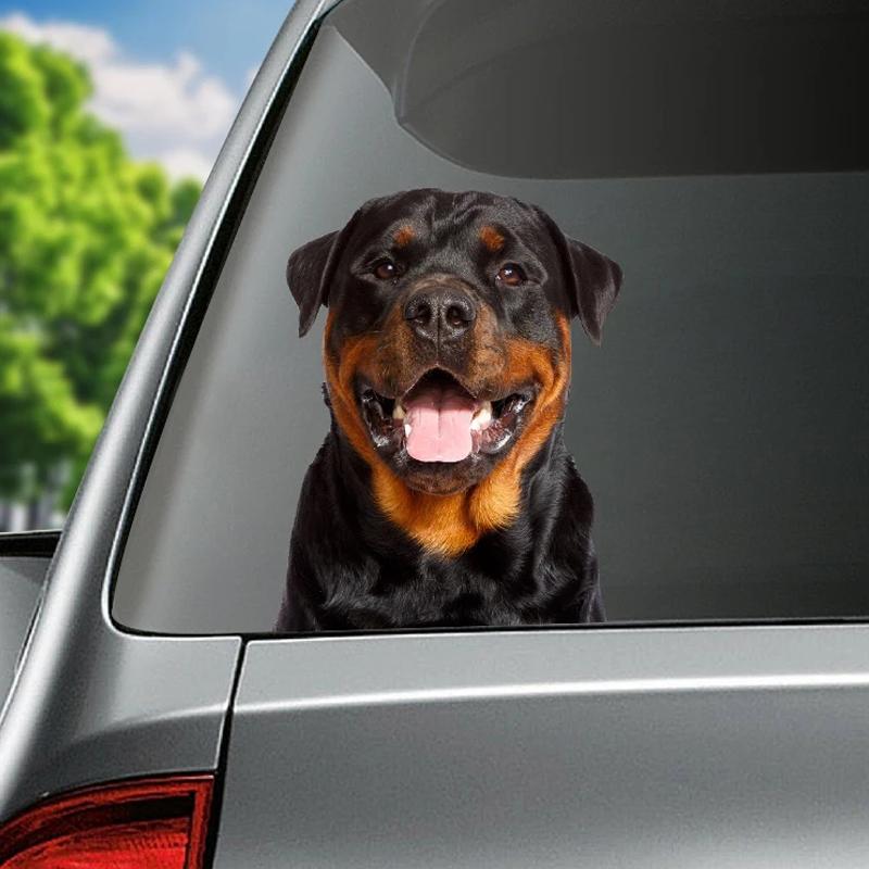 Rottweiler Dog Vinyl Decal Animal Sticker Waterproof Accessories Car Styling Car Accessories JM24