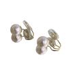 Korean-Style Painless Pearl Ear Clips - No Piercing, Sweet & Versatile for Women