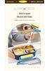 304 Stainless Steel Insulated Lunch Box, Food Grade, Two Compartments with Soup Bowl for Students or Office Workers