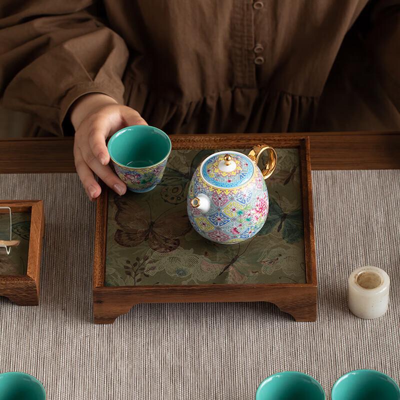 Walnut Wood Dry Tea Tray