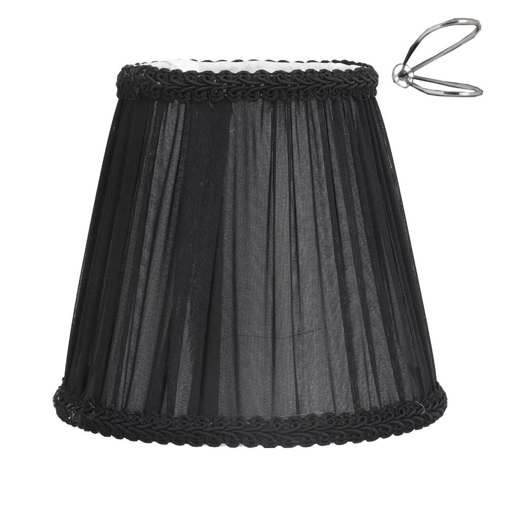 Wear‑resistant Table Lamp Cover E14 Bulb Chandelier Lampshade Safe Cloth Lamp Shade  Household