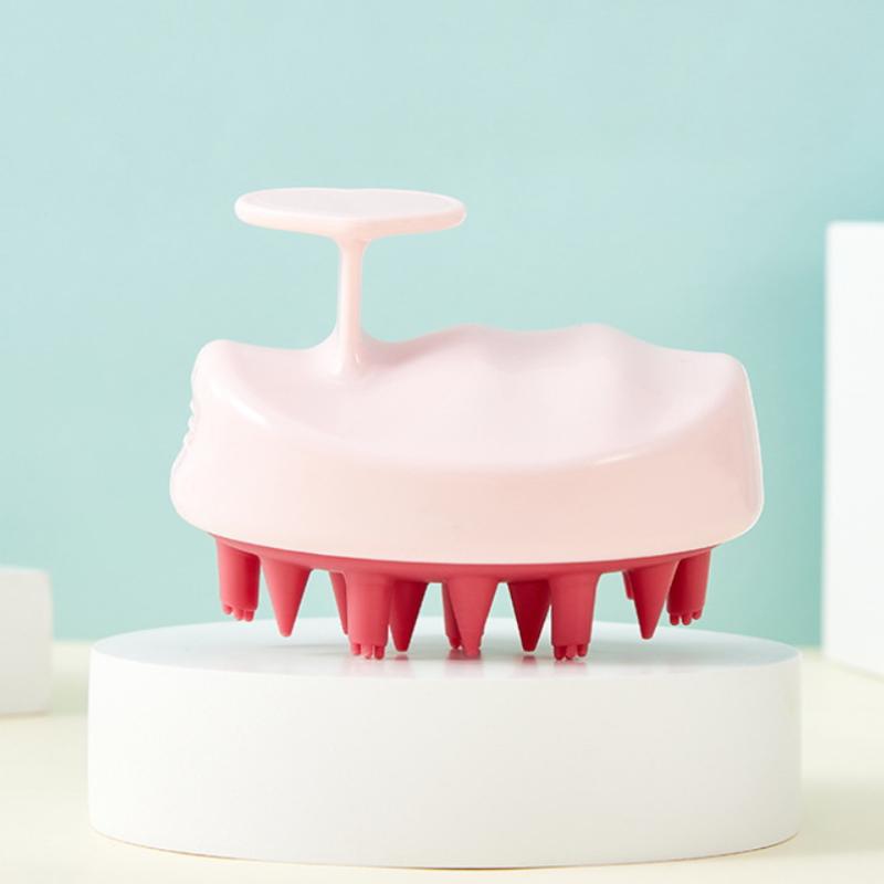 Shampoo Brush Head Scalp Massage Comb With Handle Hair Washing Comb Body Massage Brush Bath Shower Brush Salon Hairdressing Tool