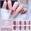 Charm Finger 14 Finger New Bling Fine Flash Aurora Gel Nail Oil Film Self-Adhesive Waterproof Seal-free Nail Art Sticker