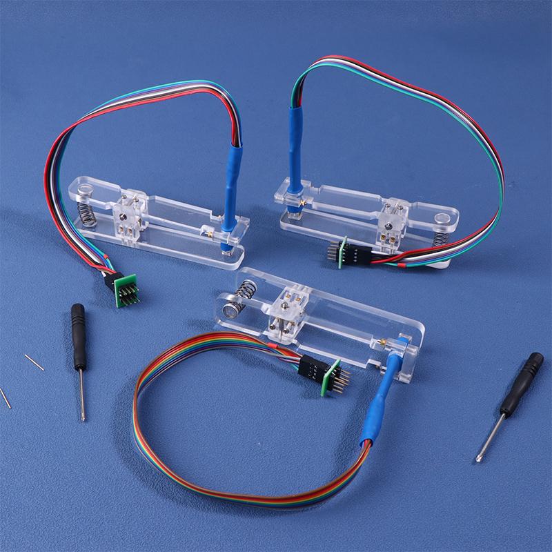 1set Download Cable No Disassembly Chip Ultra Long Spring Clip Burning Needle Burning Writing Cable