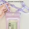 Universal Cartoon Waterproof Phone Case Pouch Swimming Underwater Photography Air Cushion Water Proof Bag Hanging Diving Pouch