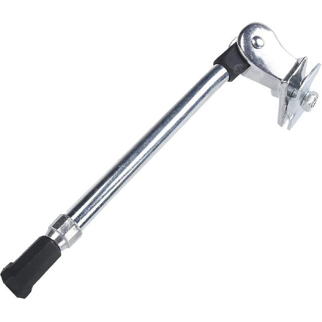 Kickstand, Aluminum Alloy Center Mount Kickstand for 24-27 Inch Mountain Road Bikes (Silver)
