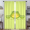 Shades Home Interior Curtains for Living Room Curtain Tulle for Bedroom Halloween Decoration Anti-mosquito Curtains 2 Pieces