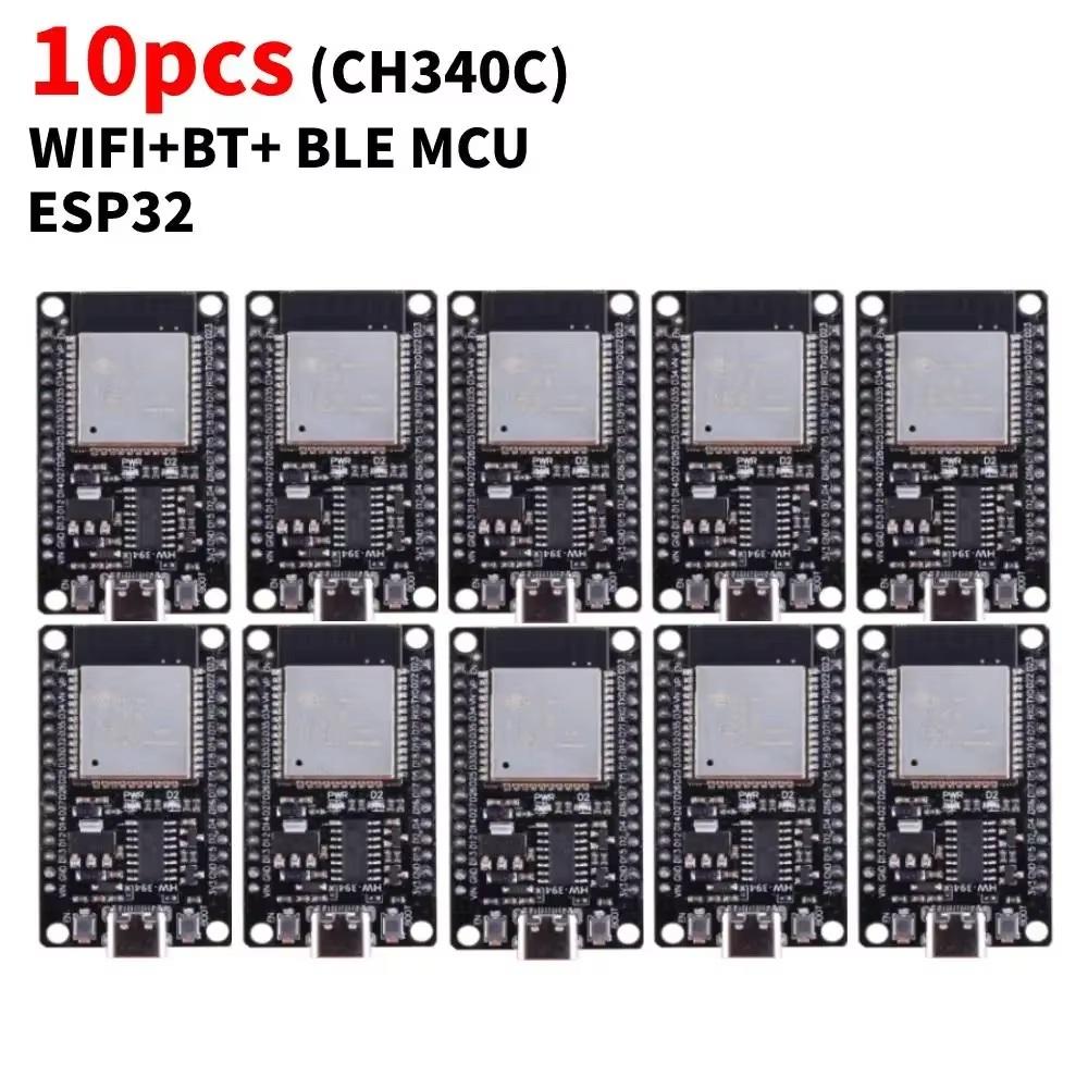 ESP32 -32 Development Board TYPE-C CH340C/ USB CP2102 WiFi+Bluetooth Ultra-Low Power Consumption Dual Core Wireless Module