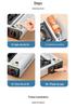Portable Butane Gas Camping Stove for Outdoor and Household Use