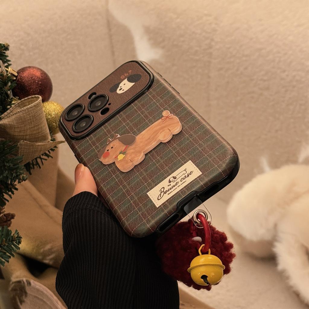 Christmas Puppy Case for iPhone 16 15 14 13/12promax