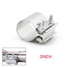Exhaust Clamp Sleeve Coupler Replaced Part Clip Replacement Multipurpose
