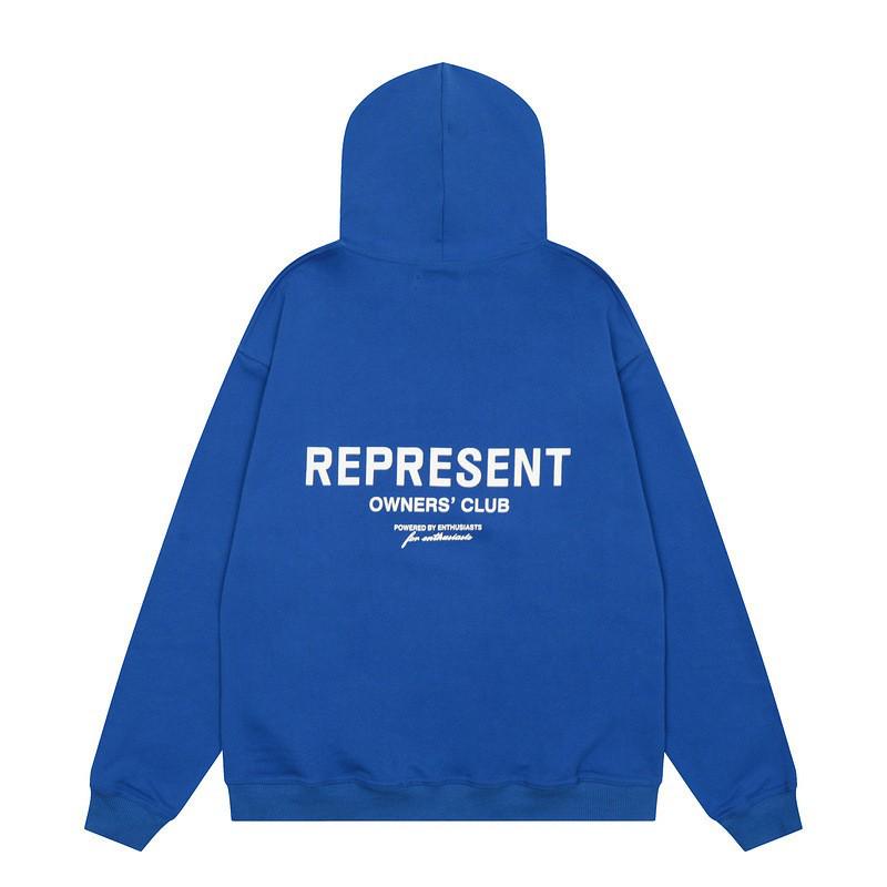 Men s 2024 Autumn Hooded Sweatshirt: Casual, Sports, Fitness & Running, Long Sleeve American Style Top L синий