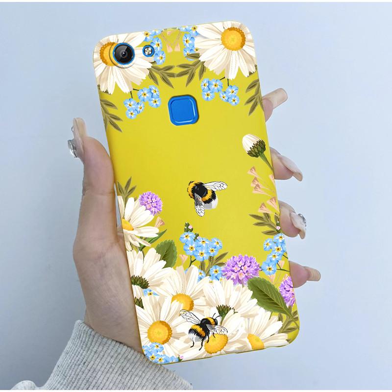 For Vivo V7 V7+ Plus Y79A Y75 Y73 Y79 1716 1718 Phone Case Cute Astronaut Panda Flowers Candy Soft Silicone TPU phone Case Cover