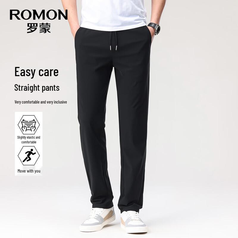 ROMON Men s Lightweight Four-Way Stretch Casual Pants 3XL