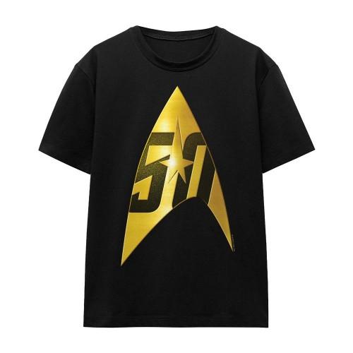 Star Trek Unisex Adult 50th Anniversary Delta T-Shirt