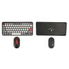 Wireless Keyboard Mouse Set Stylish Slim Round Keycaps   Ergonomic 2.4G Keyboard Mouse Combo for Desktop PC Computer