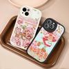 S-Erdbeere S-Shortcake Handyhülle Für iPhone 16 15 14 13 12 11 Pro Max Plus Weiches Leder Cover